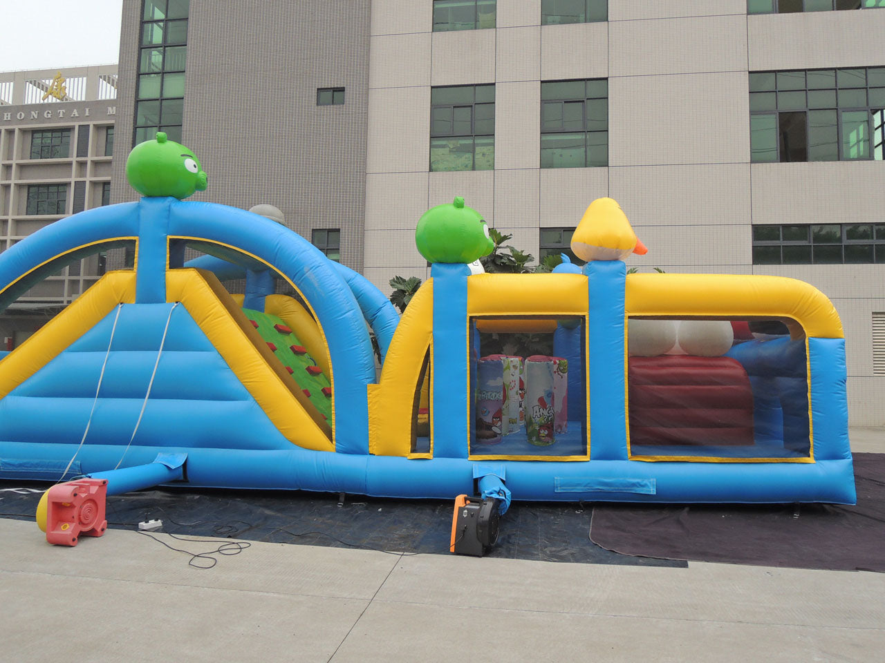 Inflatable Obstacle Course AngryBird