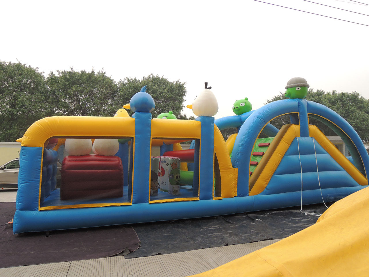 Inflatable Obstacle Course AngryBird