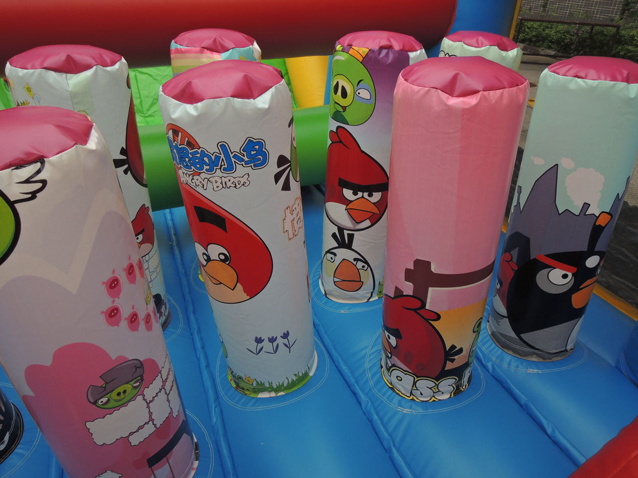 Inflatable Obstacle Course AngryBird