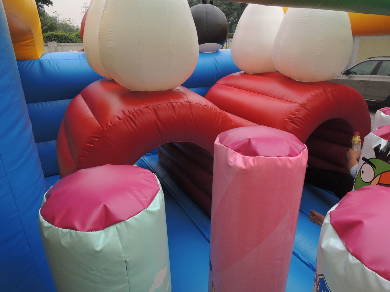 Inflatable Obstacle Course AngryBird