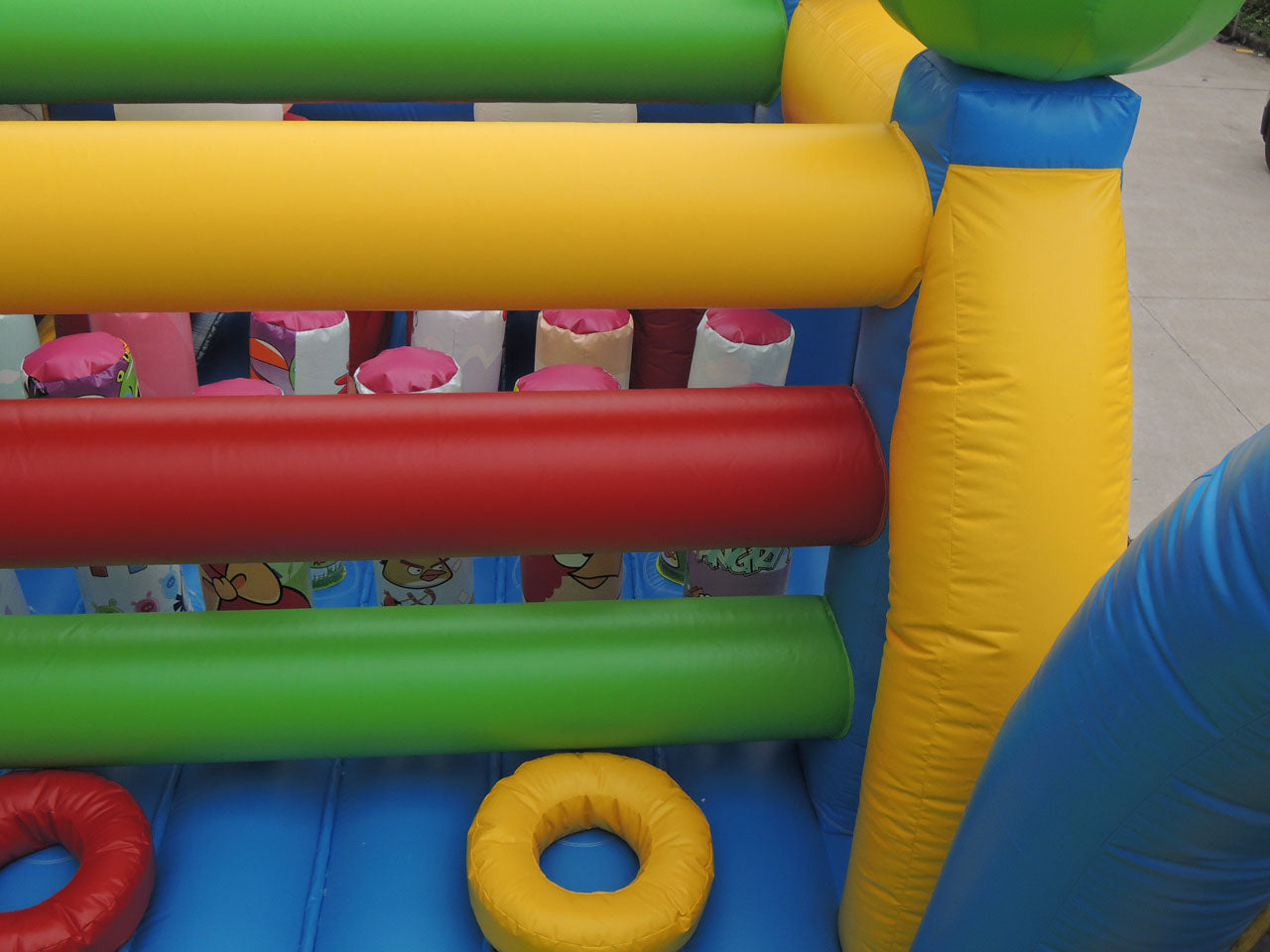 Inflatable Obstacle Course AngryBird