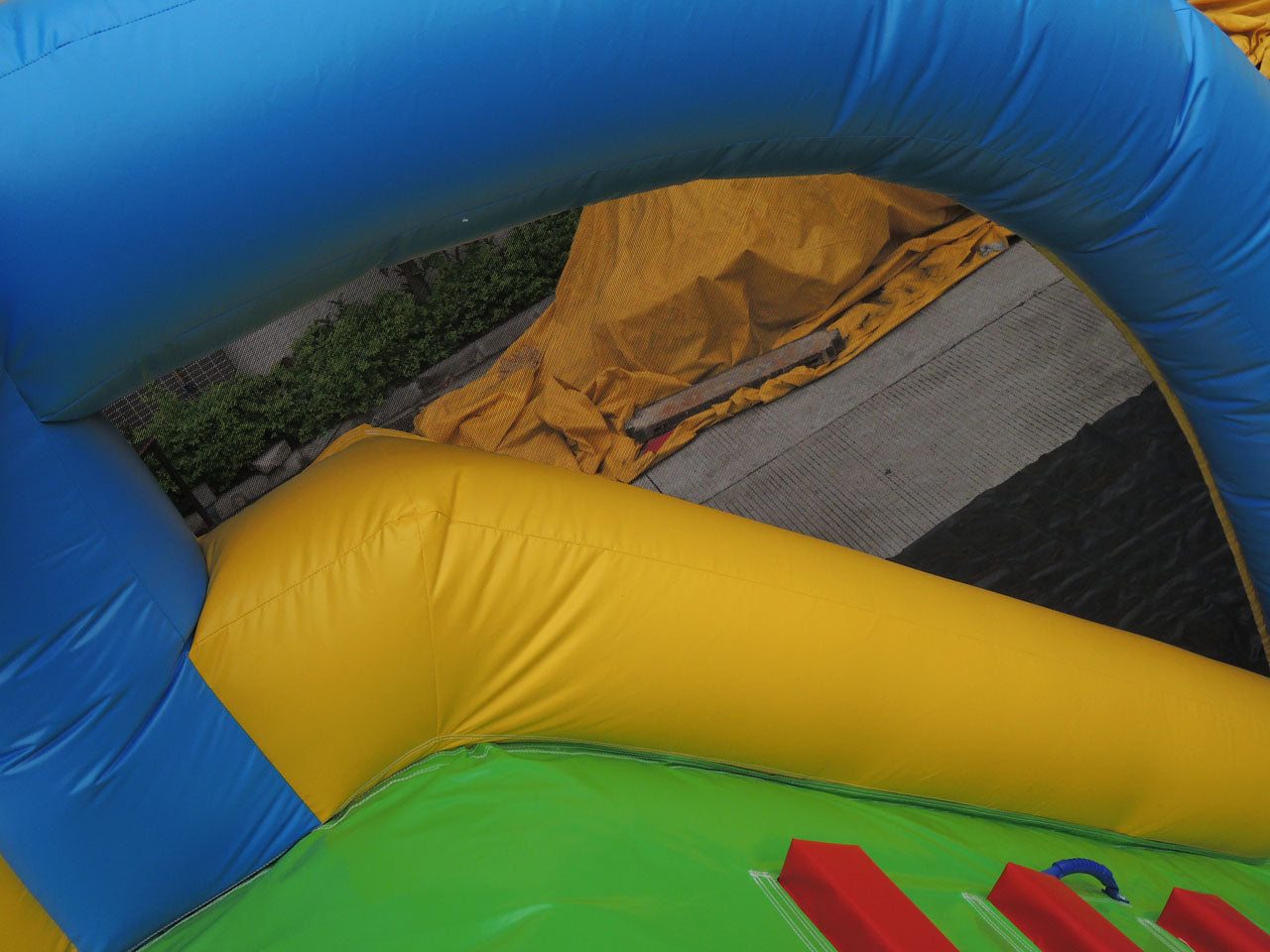 Inflatable Obstacle Course AngryBird