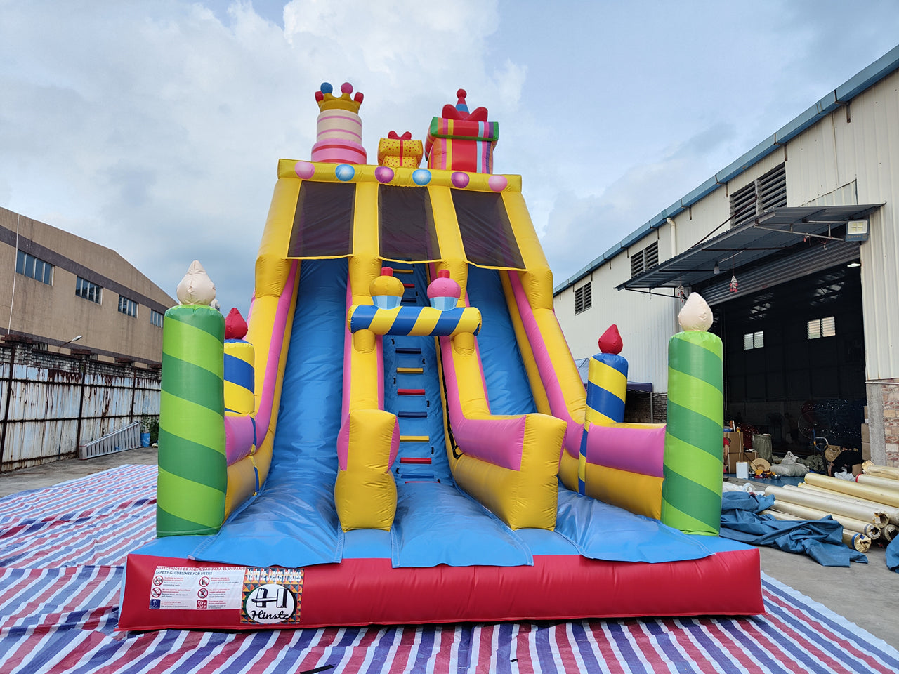 Inflatable Cake Slide