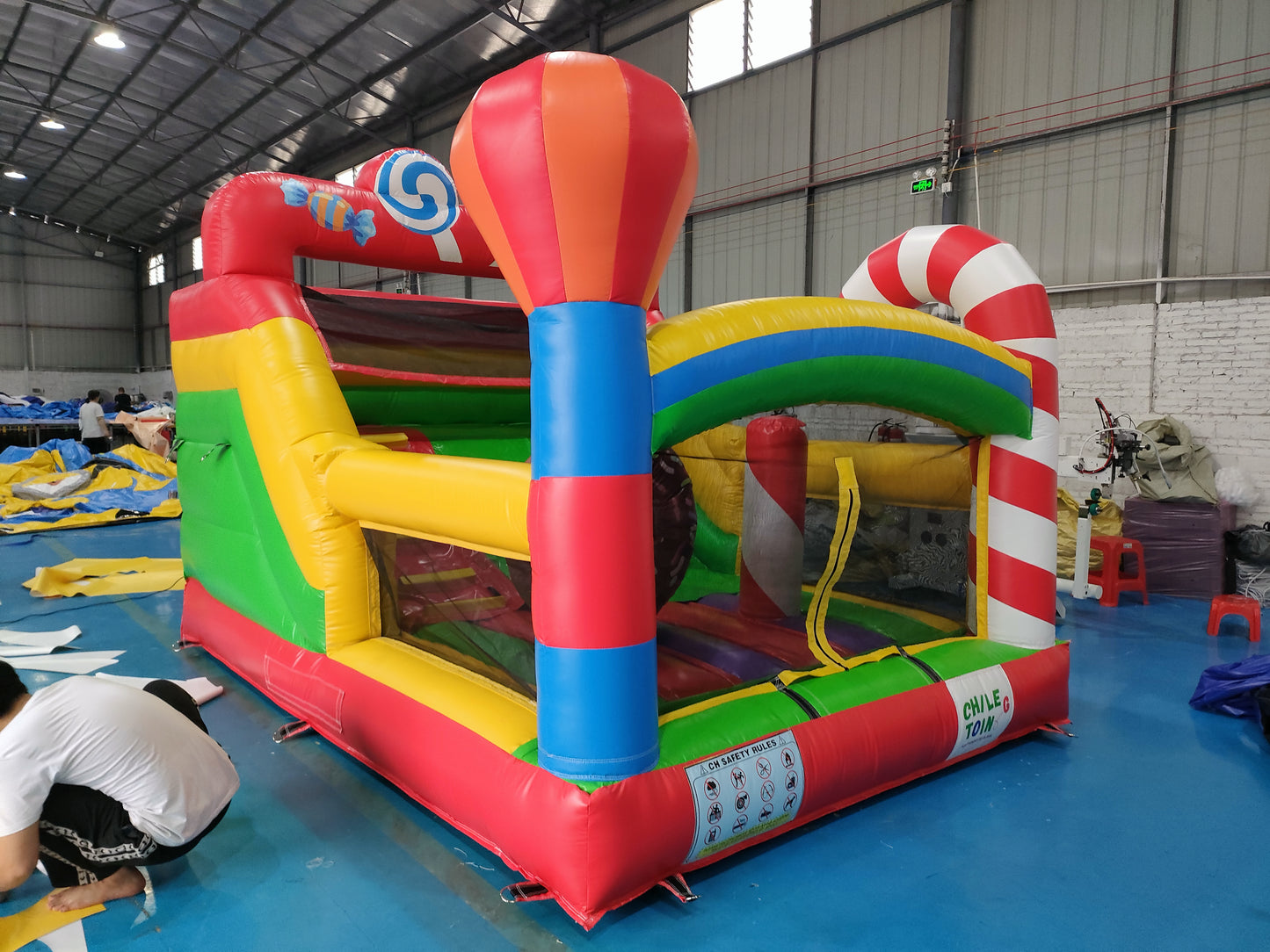 Inflatable Candy Slides