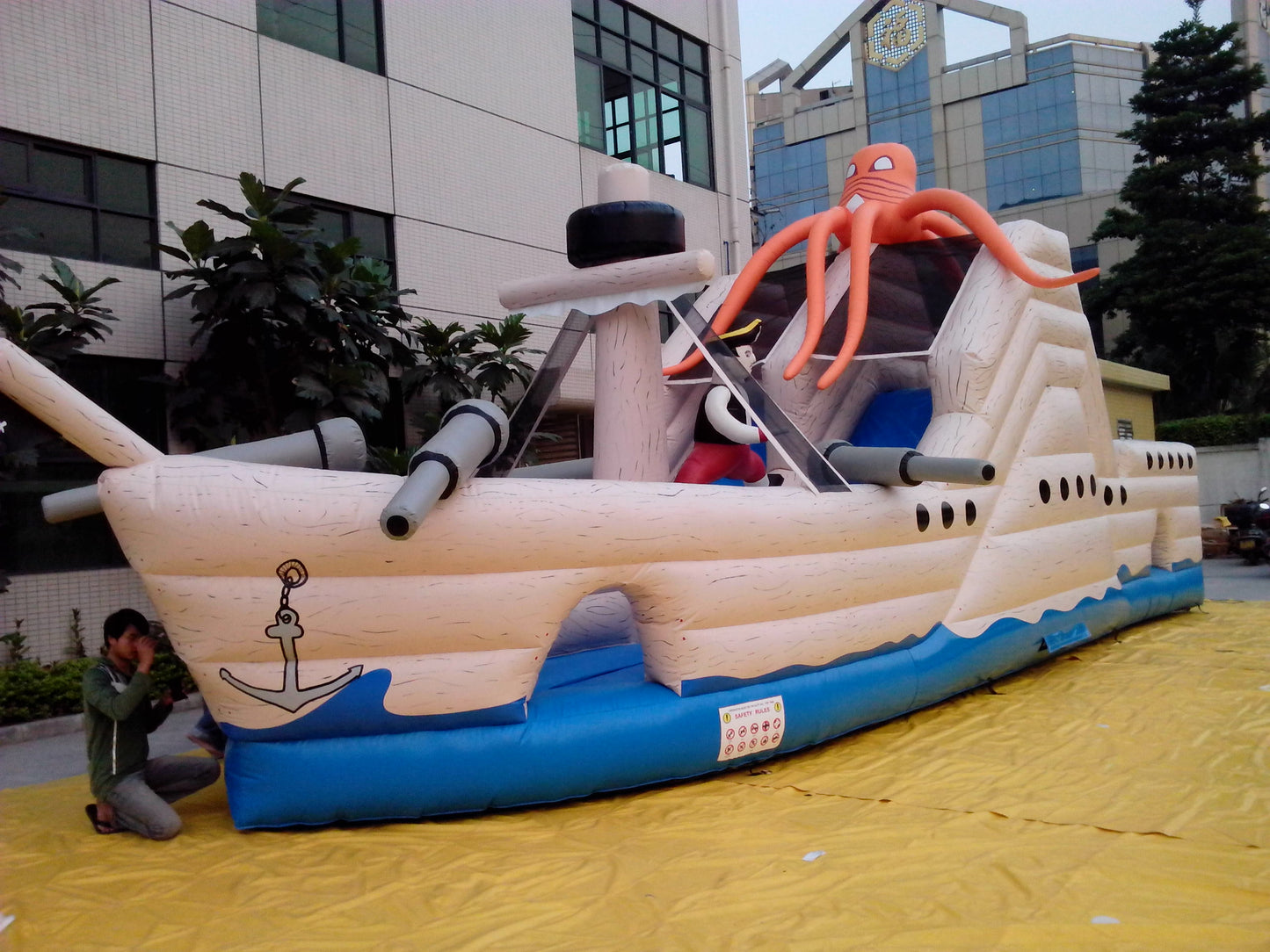 Inflatable Pirate Boat Bouncers