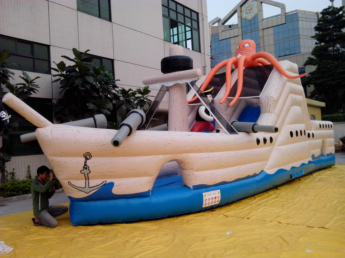 Inflatable Pirate Boat Bouncers