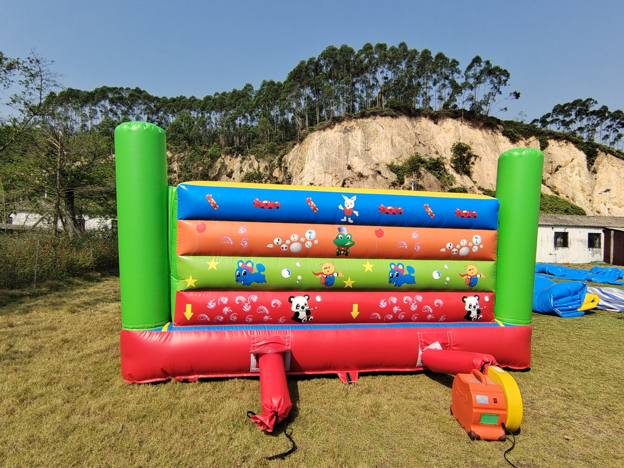 Castillo Inflable Temático Payaso