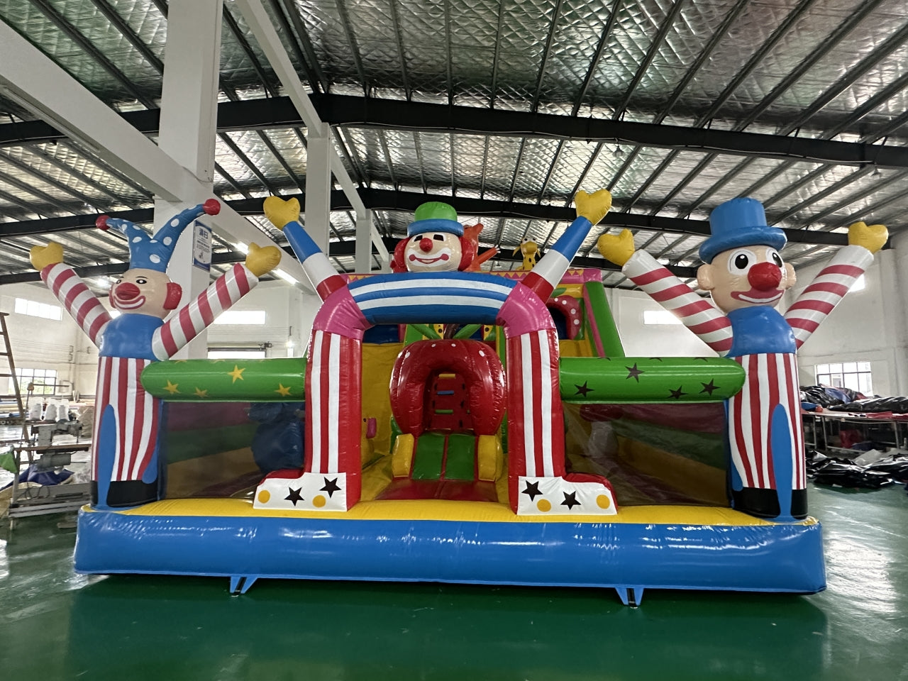 Tobogán Inflable Temático Payaso