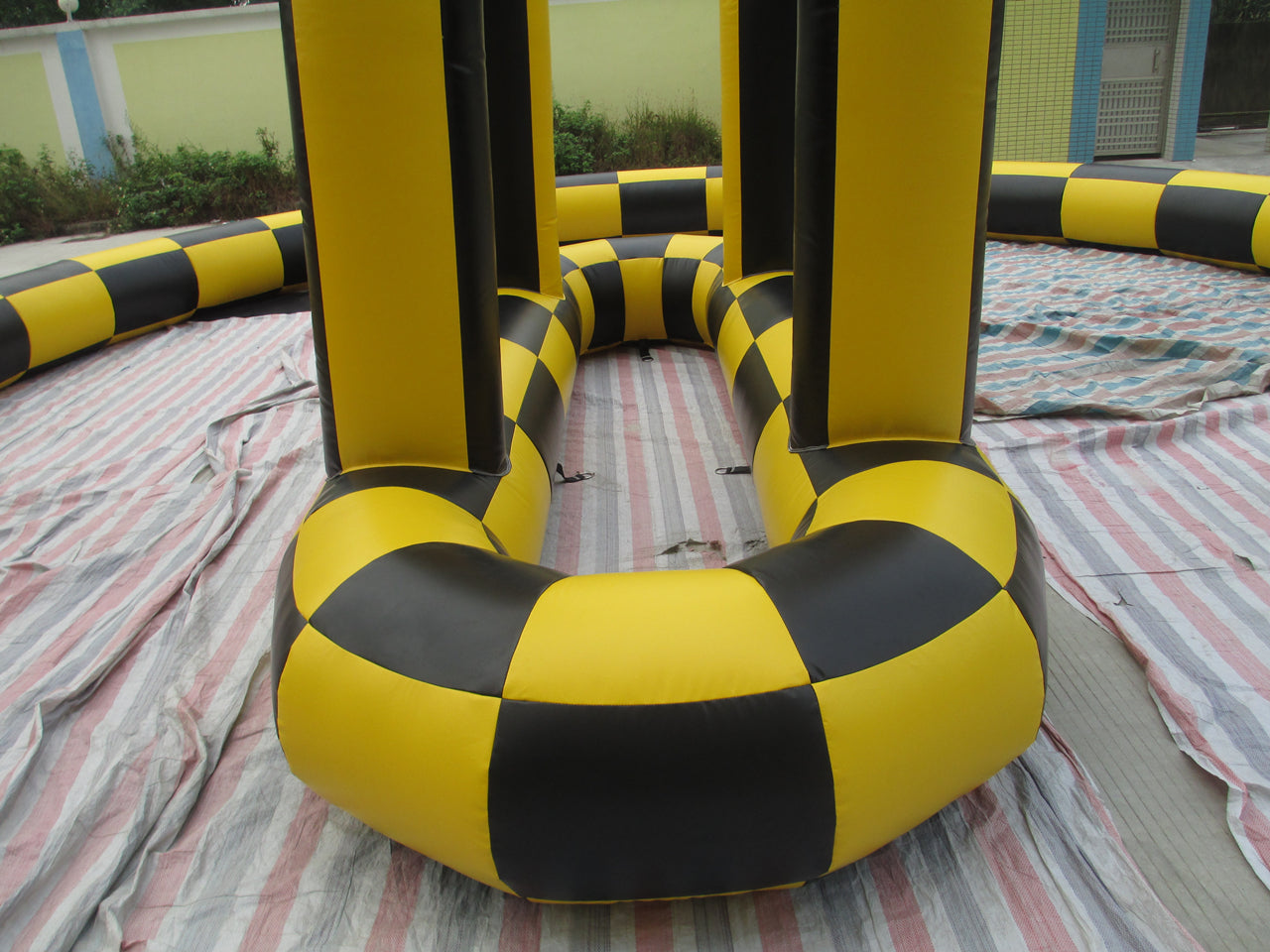 Inflatable Go Kart Track