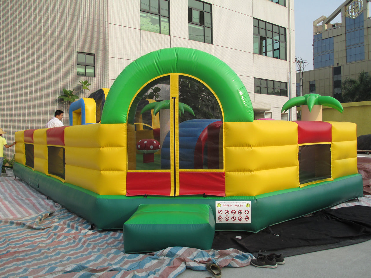 Inflatable Funcity Tropical Theme