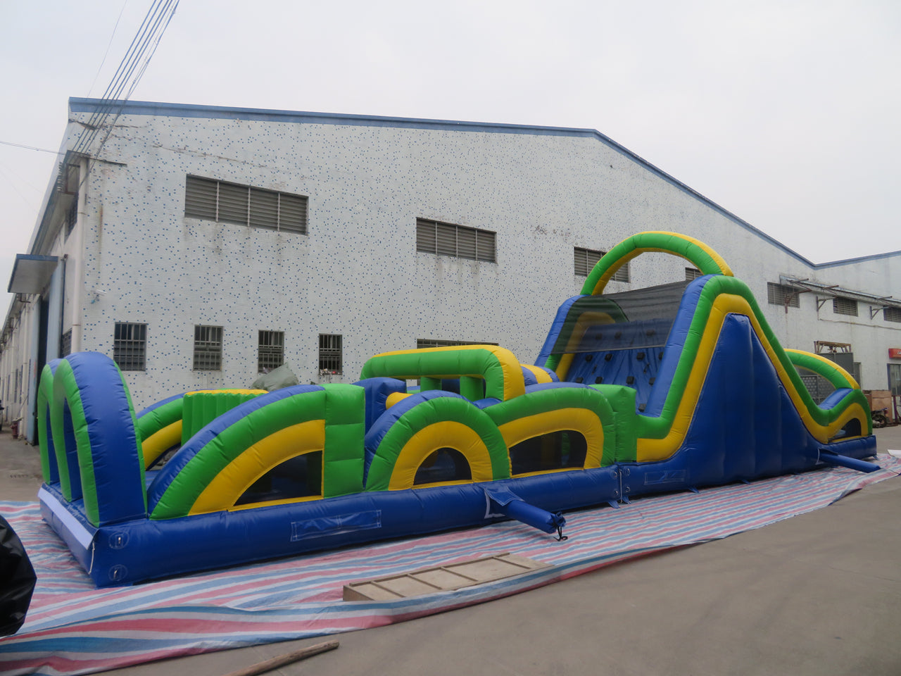 Inflatable Obstacle Course Jungle Run