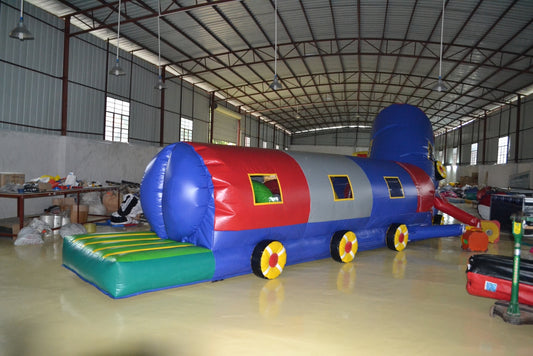 Tunél Inflable Temático El Tren A La Nube