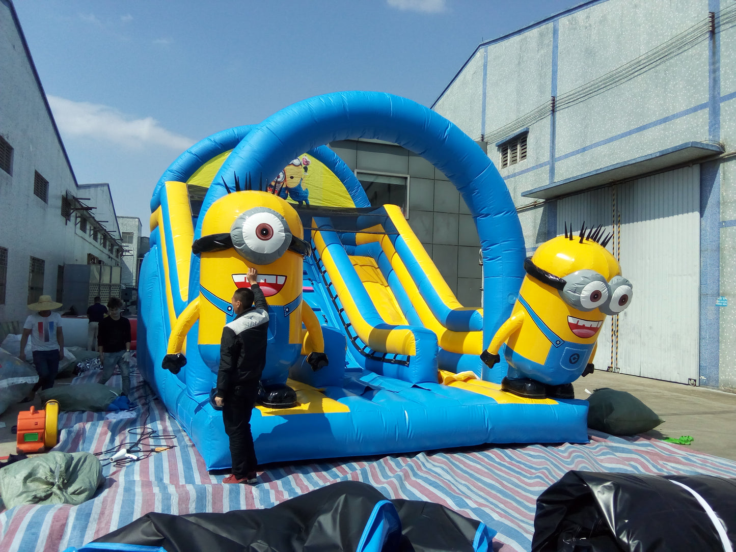 Inflatable Slides Minion