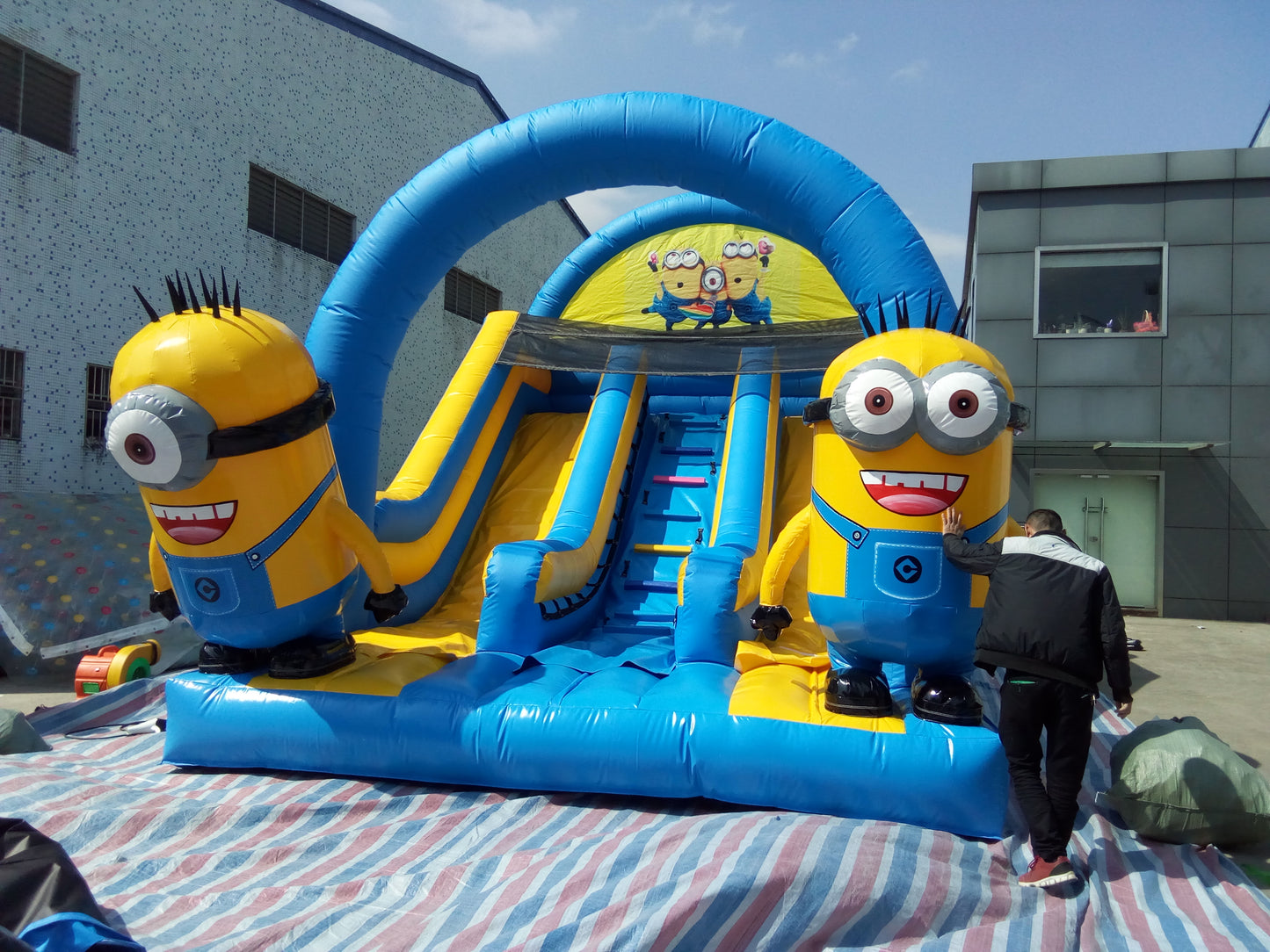 Inflatable Slides Minion